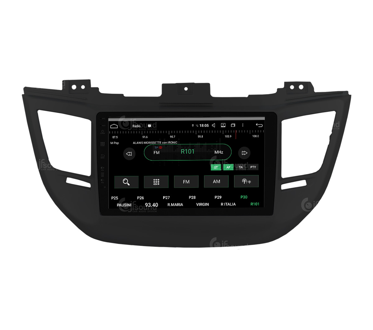 JFSound UP-PRO JF-131HT autoradio Tucson CarPlay wireless