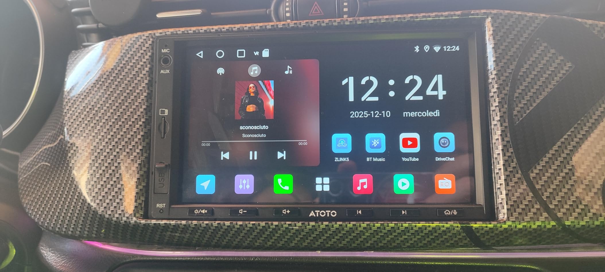 ATOTOZONE Car Stereo A5L autoradio 7" 2 DIN 2+32G CarPlay