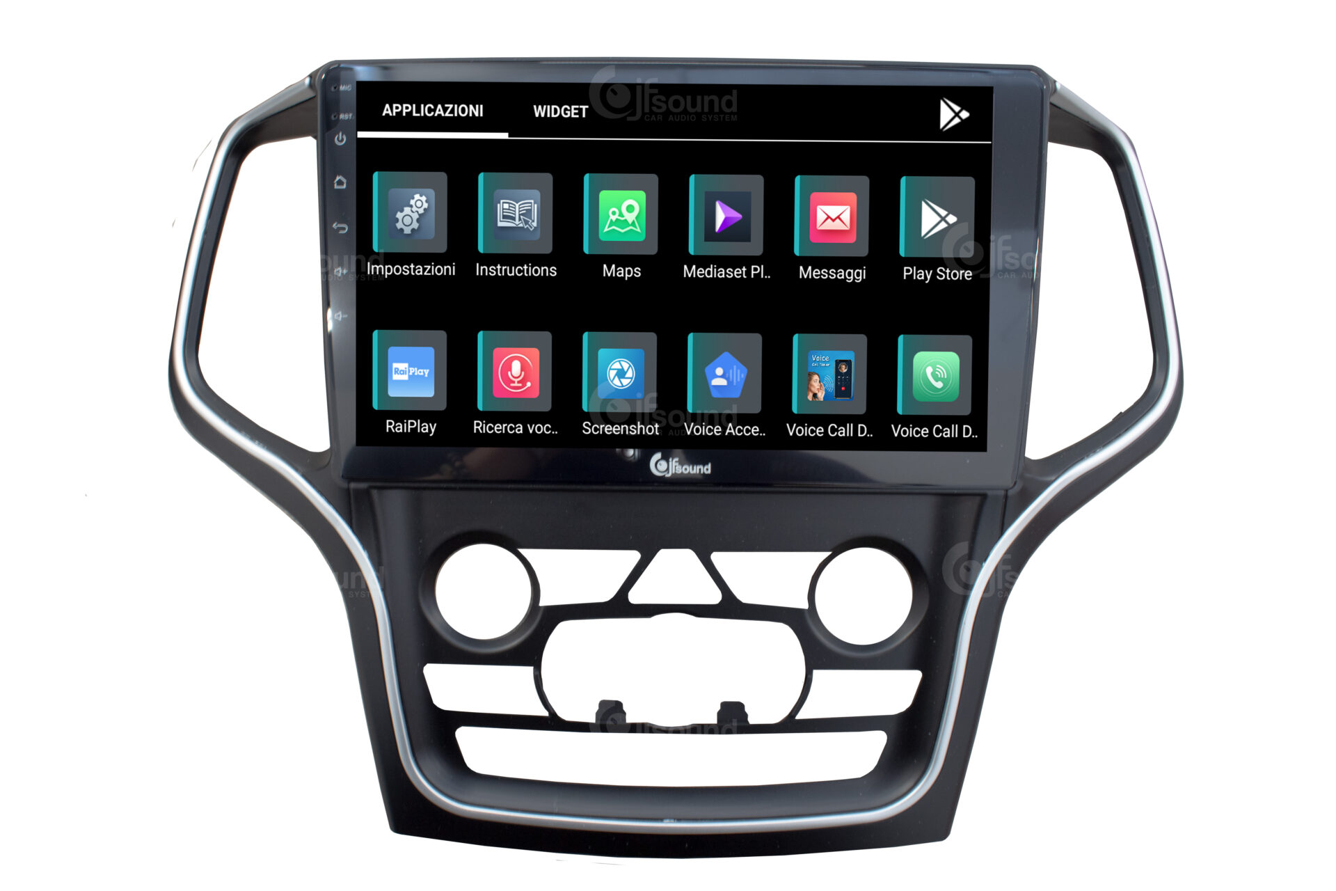 JFSound X9C-PRO JF-131JG-X9C-PRO autoradio Jeep Grand Cherokee 4G