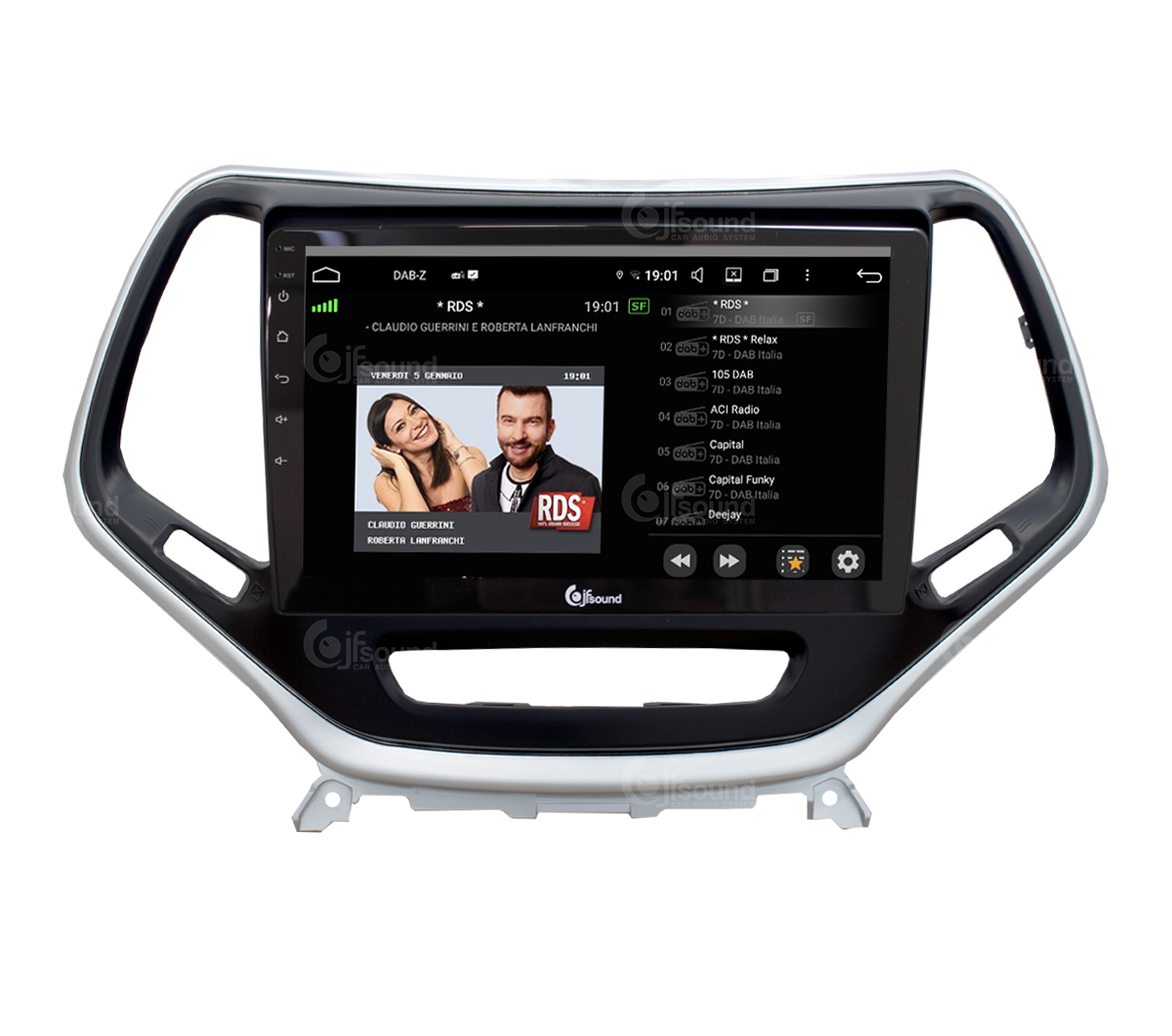 JFSound JF-031JG-UP-PRO autoradio Jeep Cherokee CarPlay