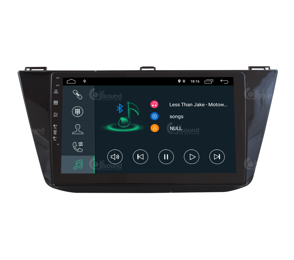 JFSound X7C-PRO JF-031WT-X7C-PRO autoradio Tiguan DSP