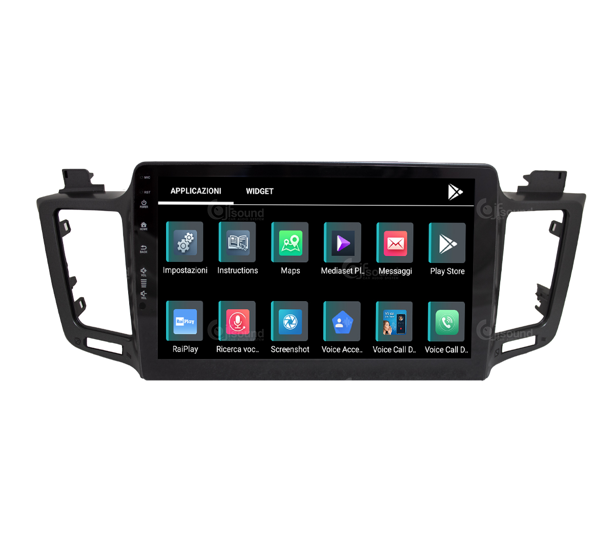 JFSound X9C-PRO JF-031TR4-X9C-1-PRO autoradio Toyota RAV4 4G
