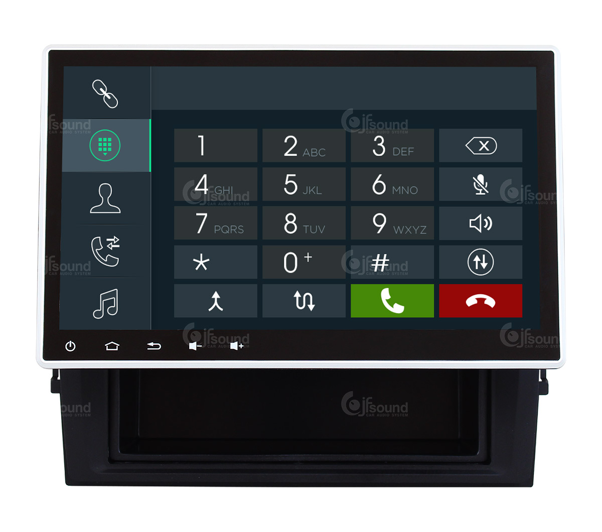 JFSound X9C-PRO JF-011-X9C-WT-PRO autoradio Transporter 4G