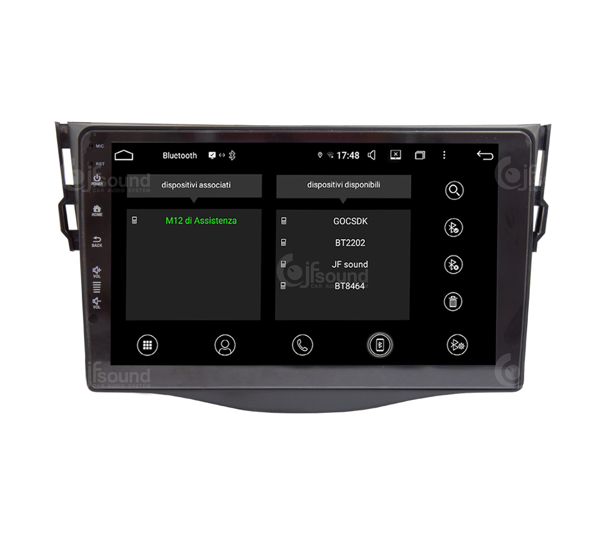 JFSound UP-PRO JF-039TR4-UP-PRO autoradio Toyota RAV4 wireless