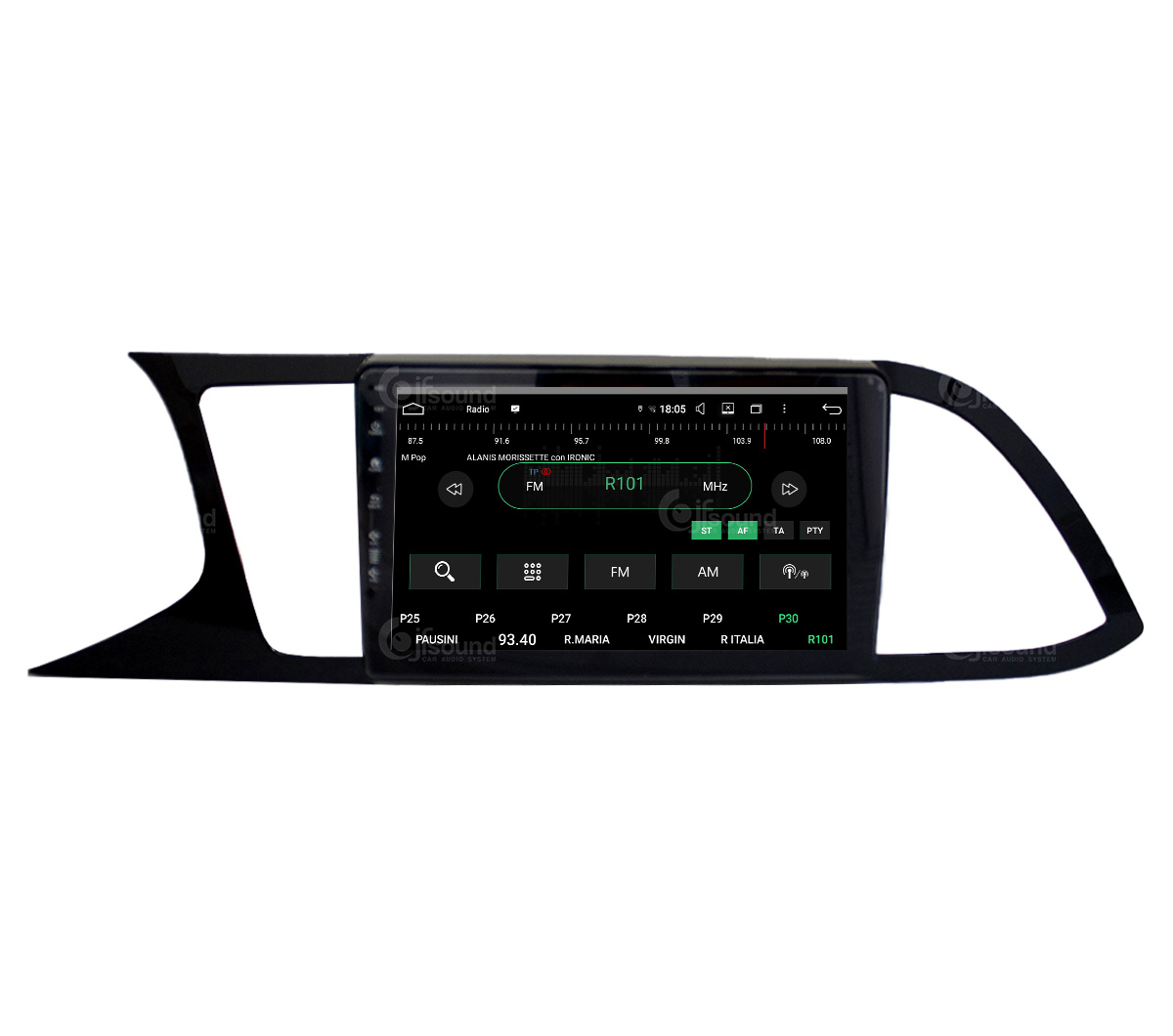 JFSound UP-PRO JF-139SL-UP-PRO autoradio Android Seat Leon 3 Ateca