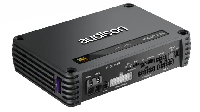 Audison Forza AF C8.14 bit amplificatore DSP 8 canali 8x100W