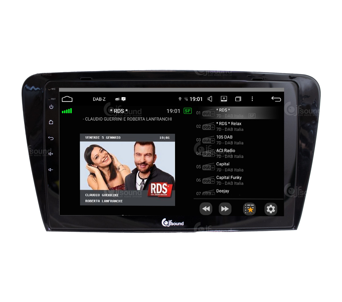JFSound UP-PRO JF-231SO-UP-PRO autoradio CarPlay per Skoda Octavia