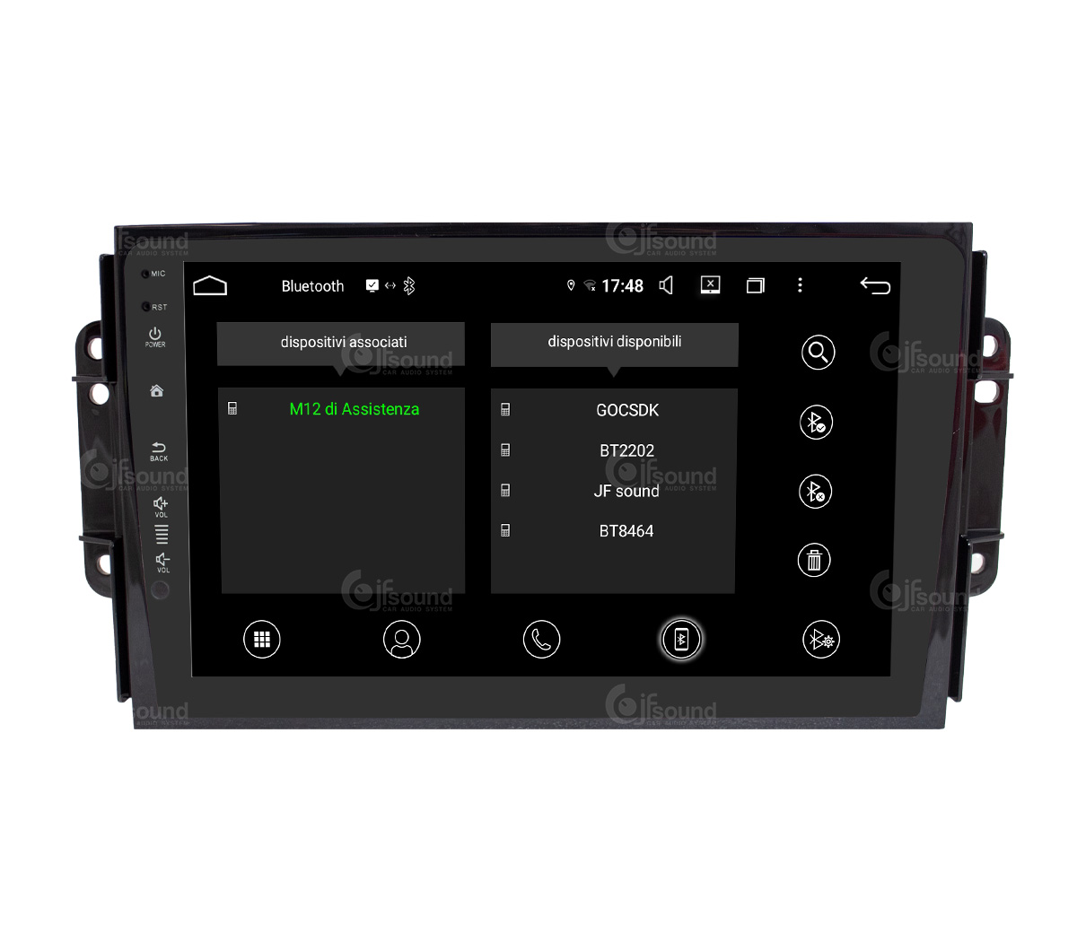 JFSound UP-PRO JF-039D3-UP-PRO autoradio CarPlay per DR 3