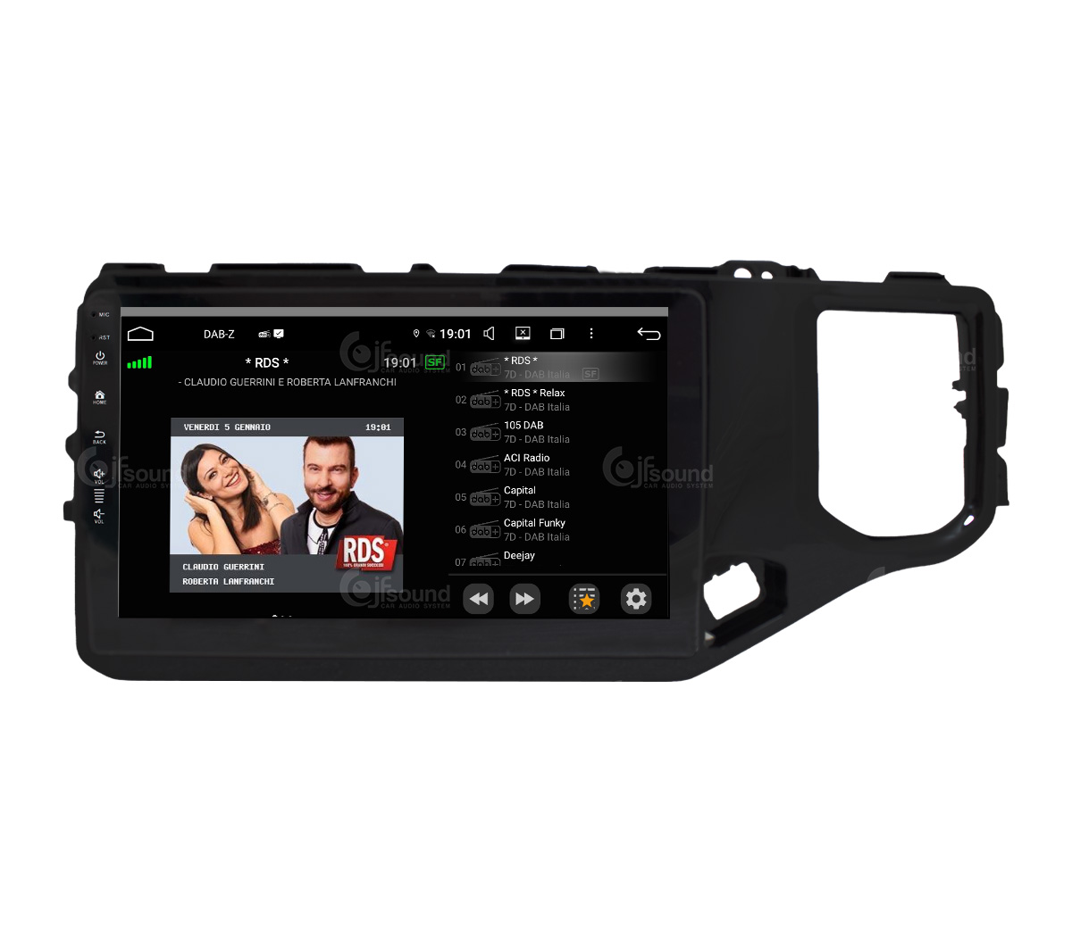 JFSound UP-PRO JF-039D4-UP-PRO autoradio Android per Dr 4