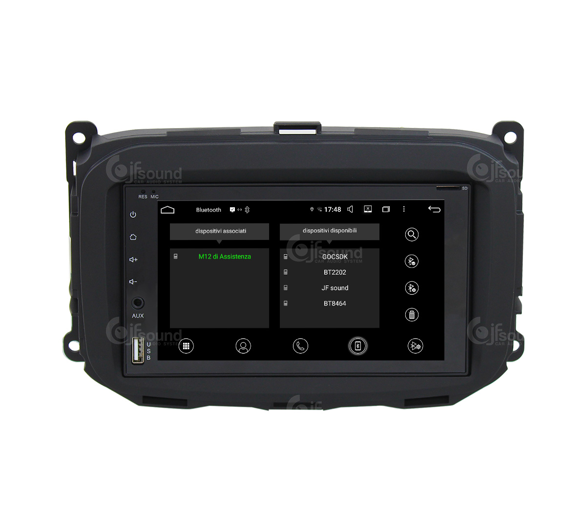 JFSound JF-227-UP-AG-PRO autoradio Android per Alfa Giulietta