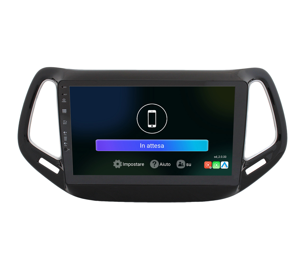 JFSound JF-031JC-UP-PRO autoradio Android per Jeep Compass CarPlay