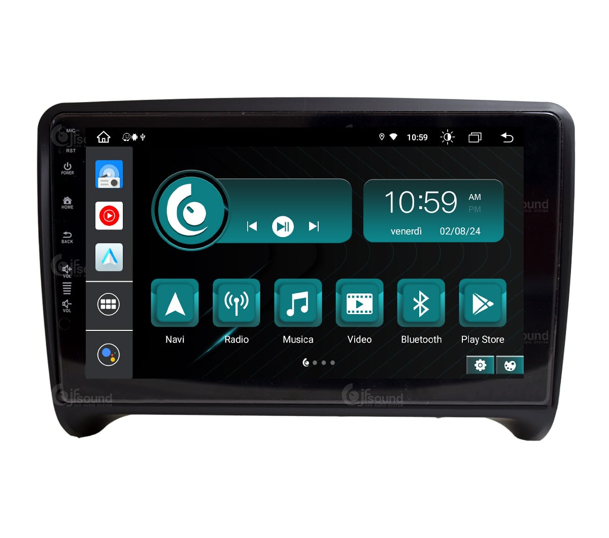 JFSound X9C-PRO JF-039AT-X9C-PRO autoradio Android Audi TT 4G