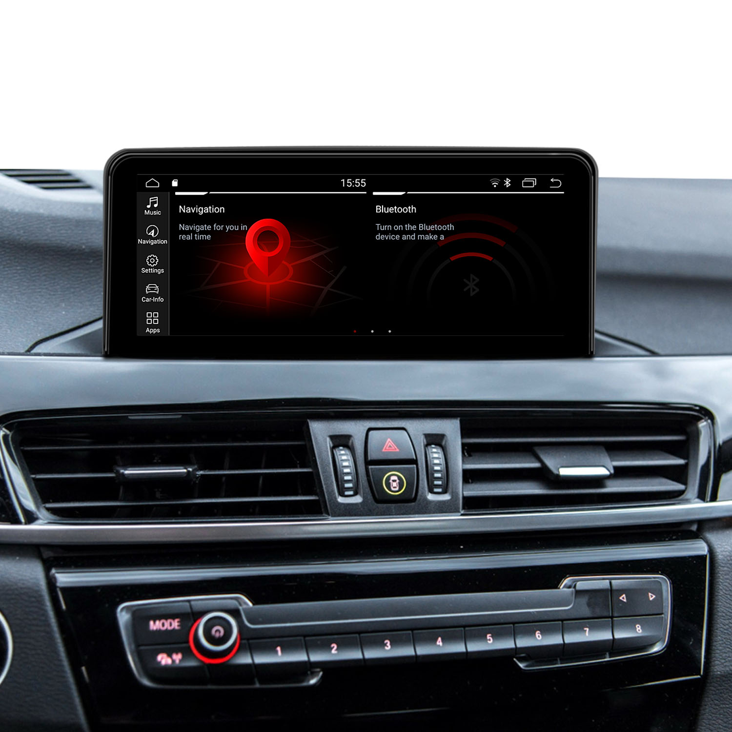 JFSound JF-032X1O-EVO Autoradio per BMW X1 F48 e X2 F39