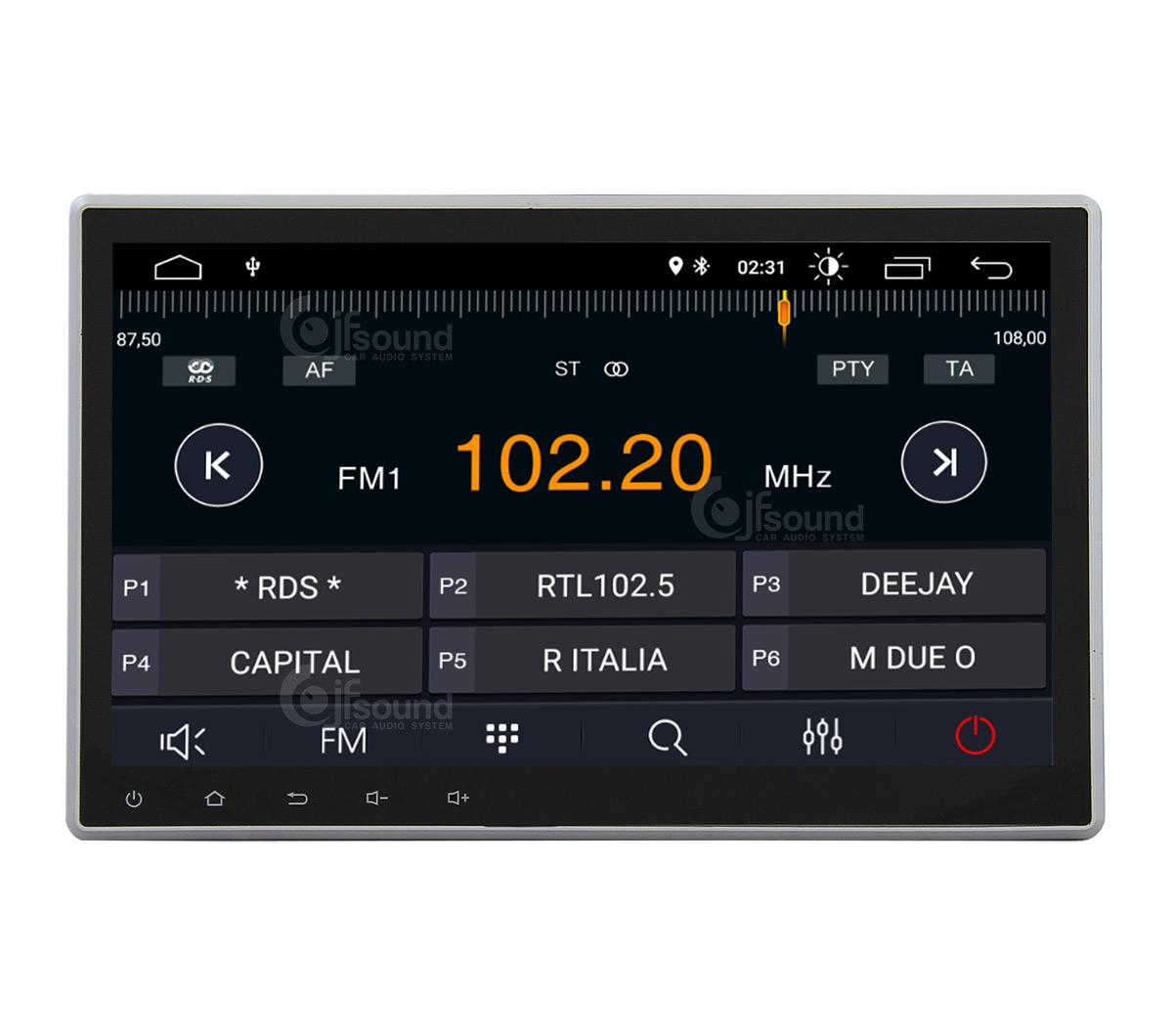 JFSound X7C-PRO JF-011-X7C-RM-PRO autoradio Android Renault Master DSP
