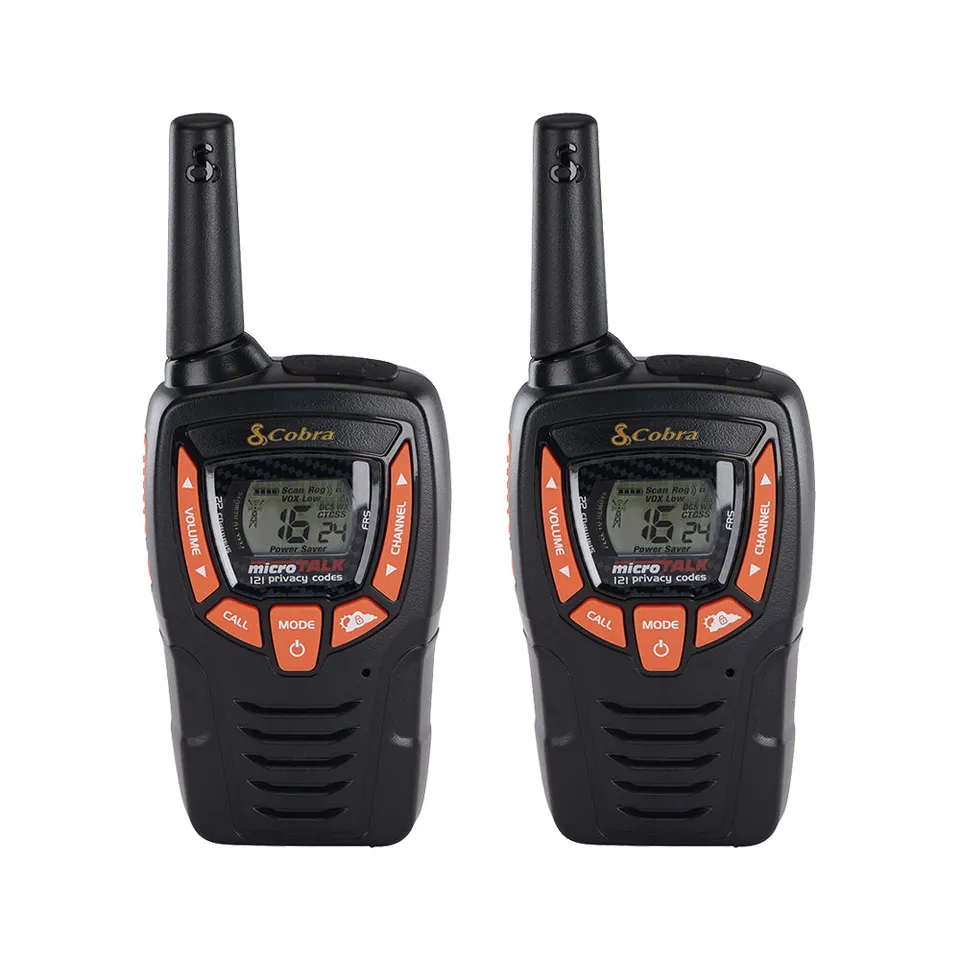 Cobra AM655 Walkie Talkie Coppia 8 km VOX IPX2