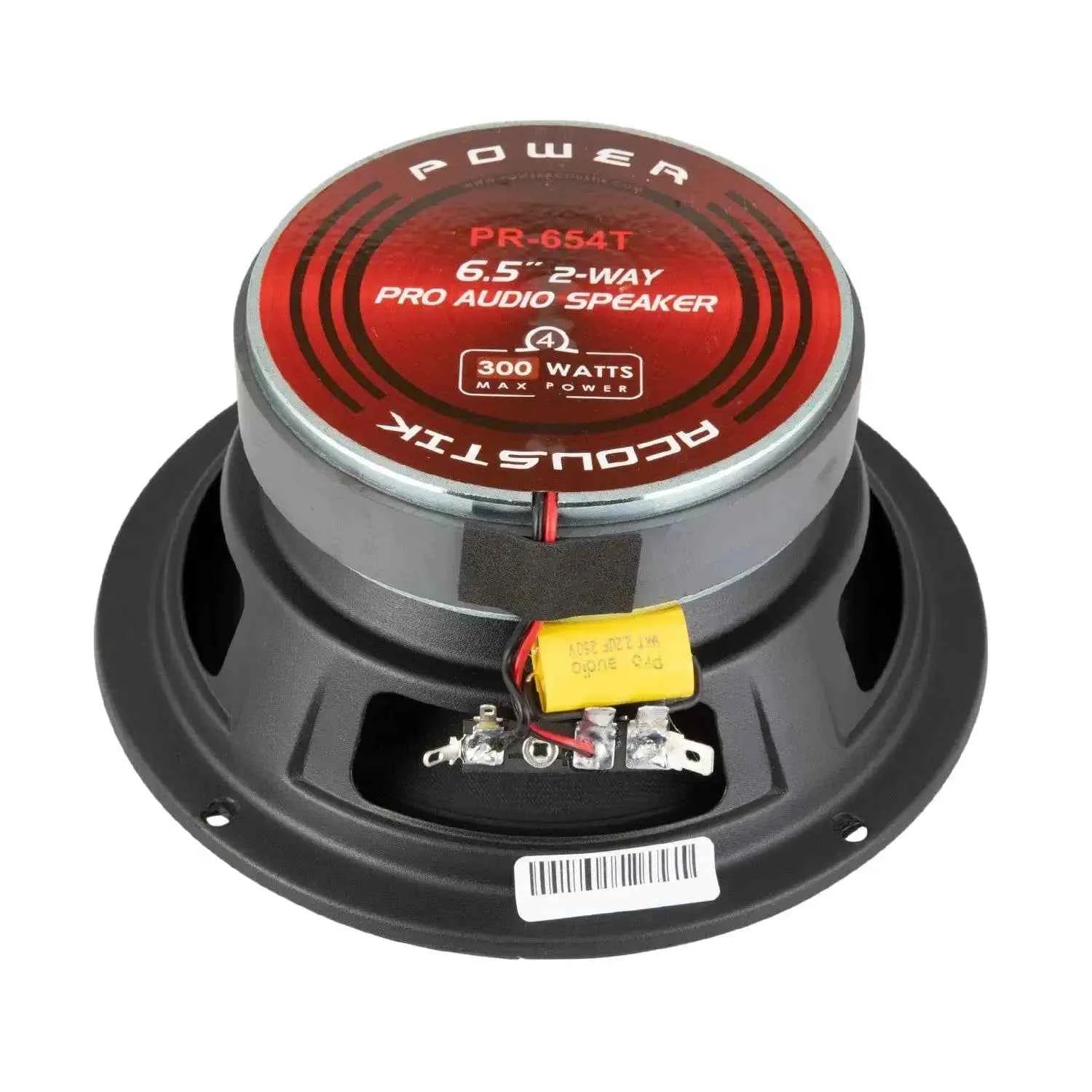 Power Acoustik PR-654T casse auto 16,5 cm midrange 2 vie