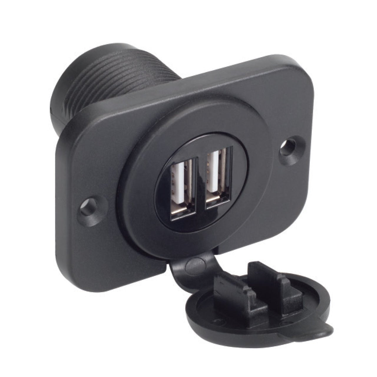 Magnedyne AUX-USB2FR Doppia Presa USB 12-24V 4.8A Camper