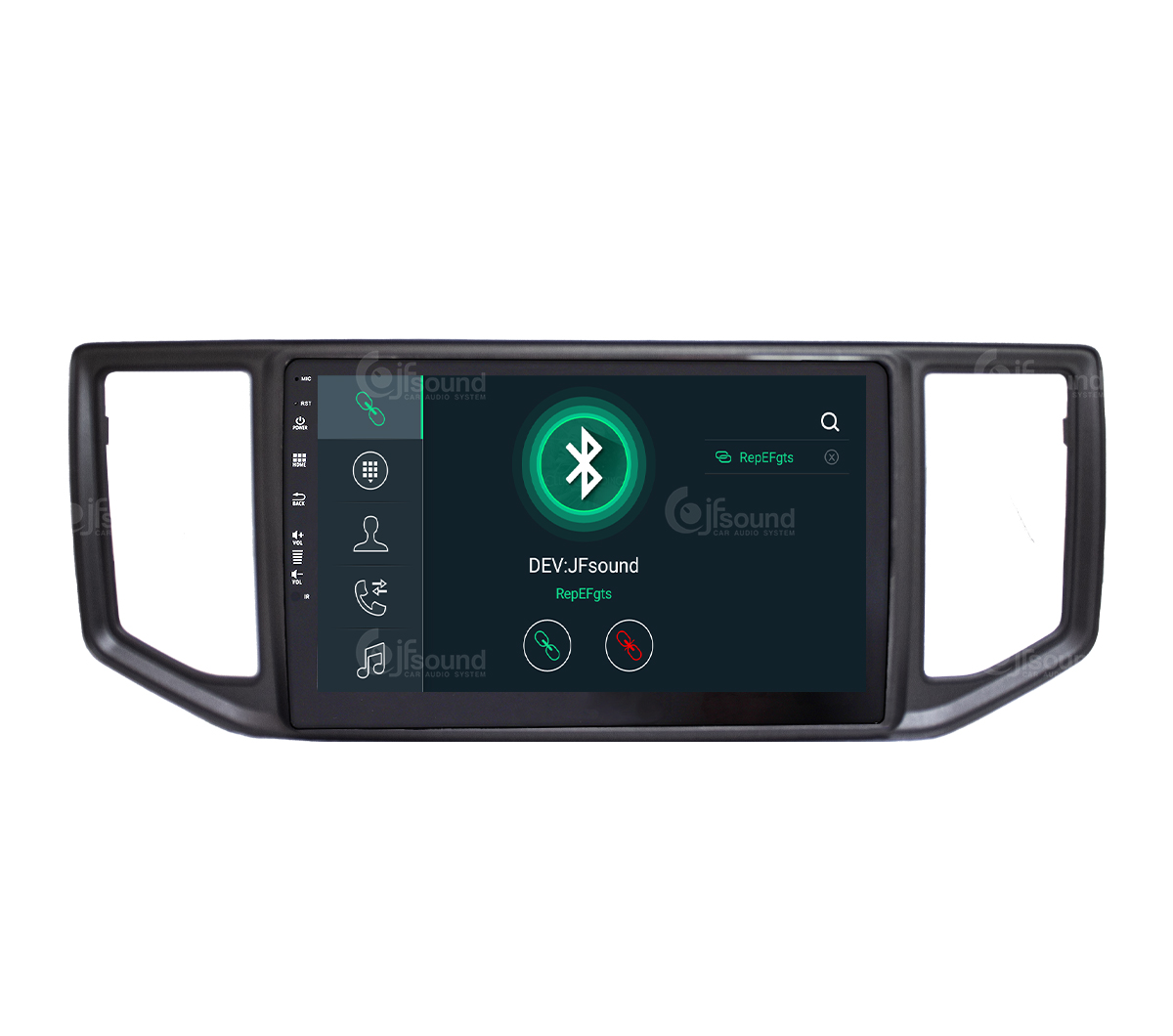 JFSound X9C-PRO JF-031WC autoradio Android VW Crafter 4G DSP