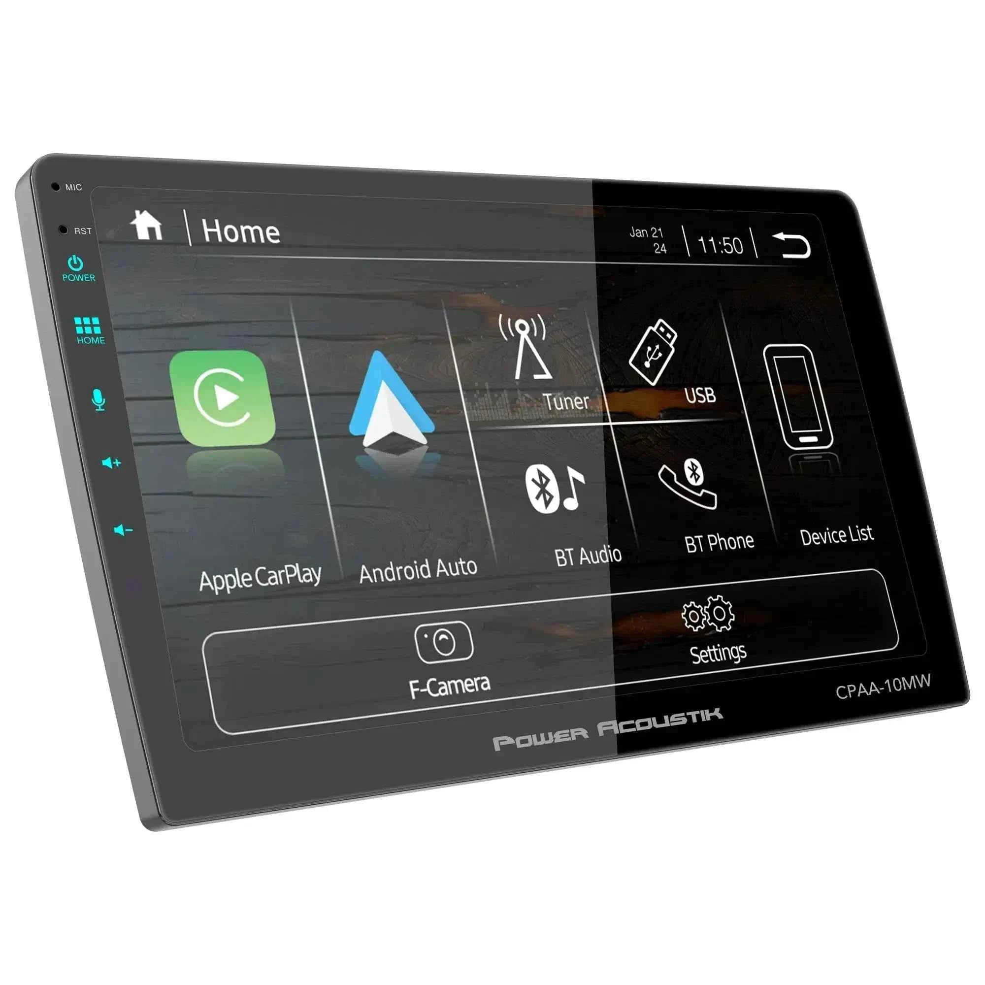 Power Acoustik CPAA-10MW Autoradio Touch 10.6" CarPlay Wireless