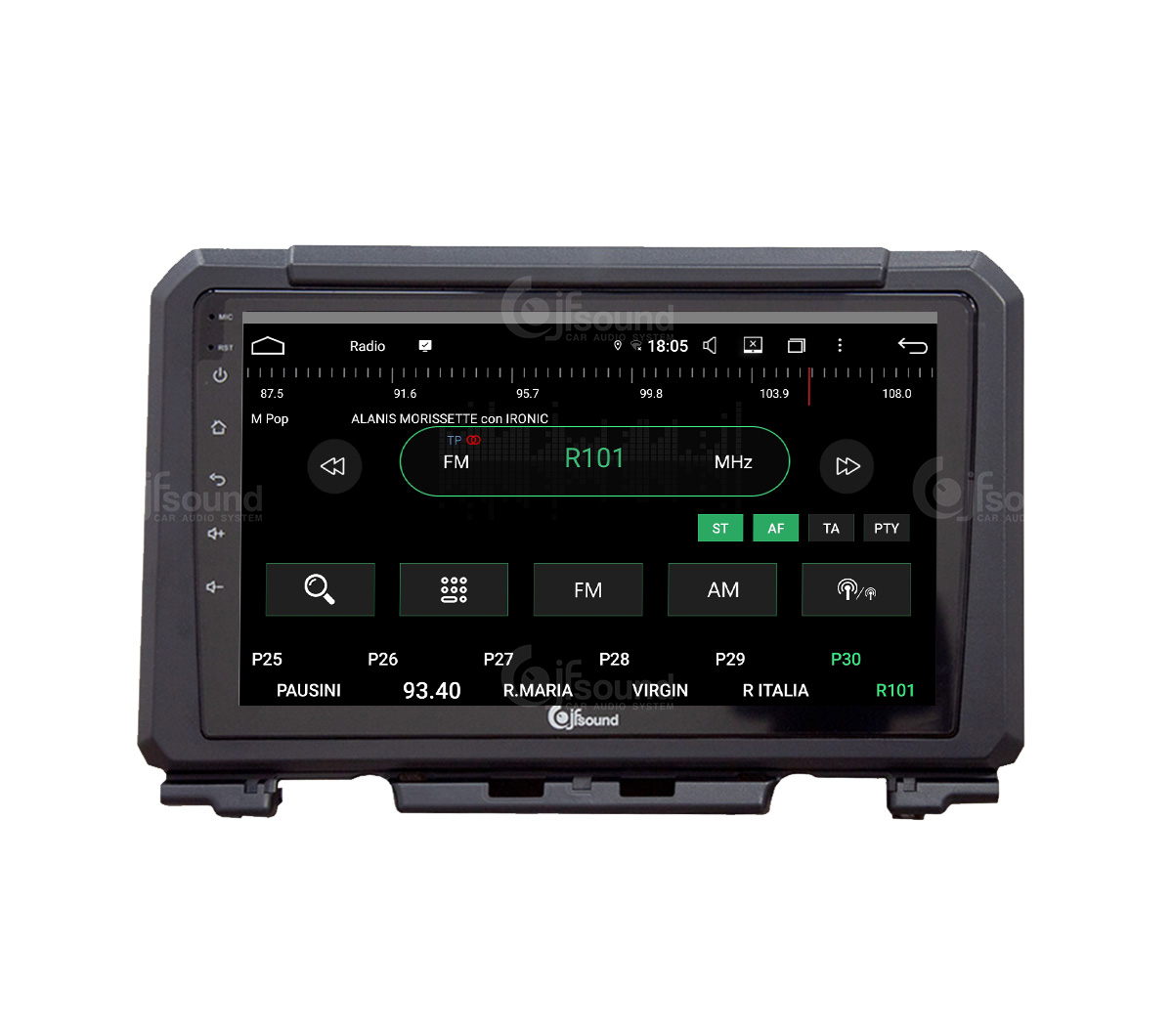 JFSound UP-PRO JF-039SJ-UP-PRO autoradio Suzuki Jimny CarPlay
