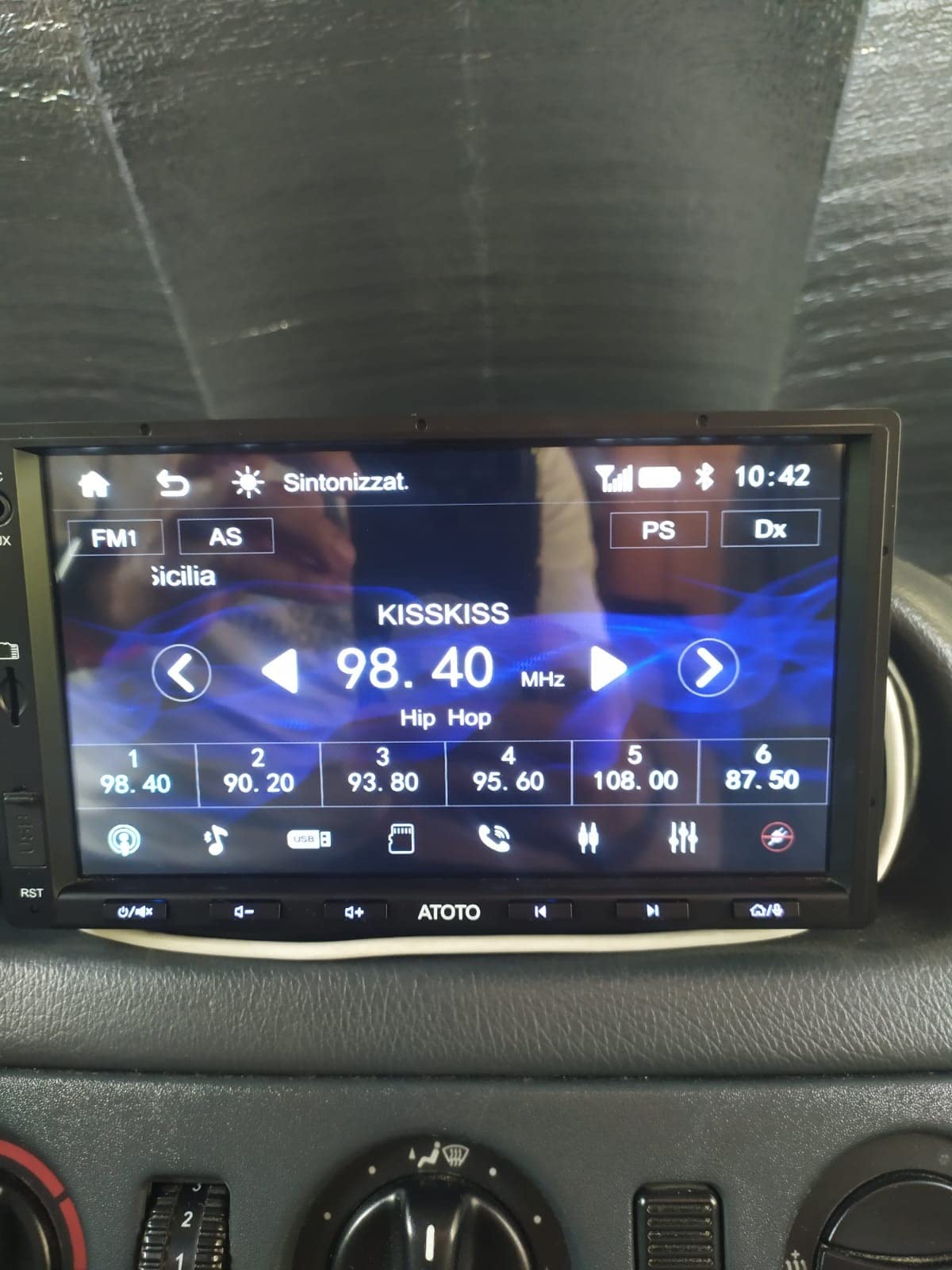 ATOTO F7 WE Autoradio 2 DIN 10,1" CarPlay Wireless