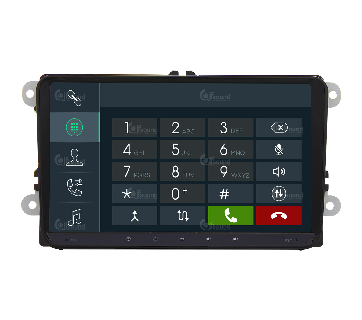 JFSound JF-039W6-X9C-PRO Autoradio Android Volkswagen Universal 4G