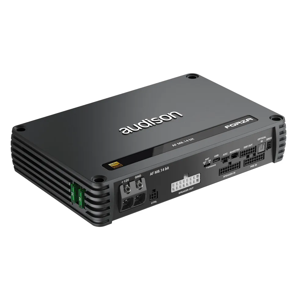 Audison Forza AF M8.14 bit amplificatore DSP 8 canali 140W
