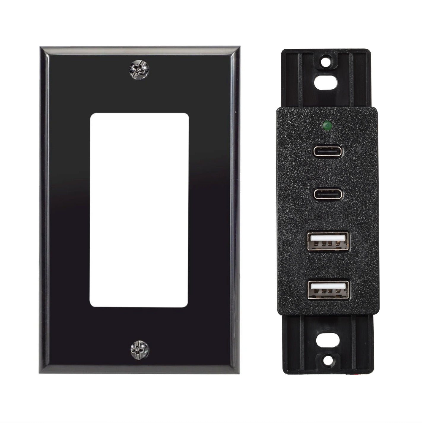 Magnedyne WCP-USBAC-B Caricatore USB Parete Nero 4 Porte