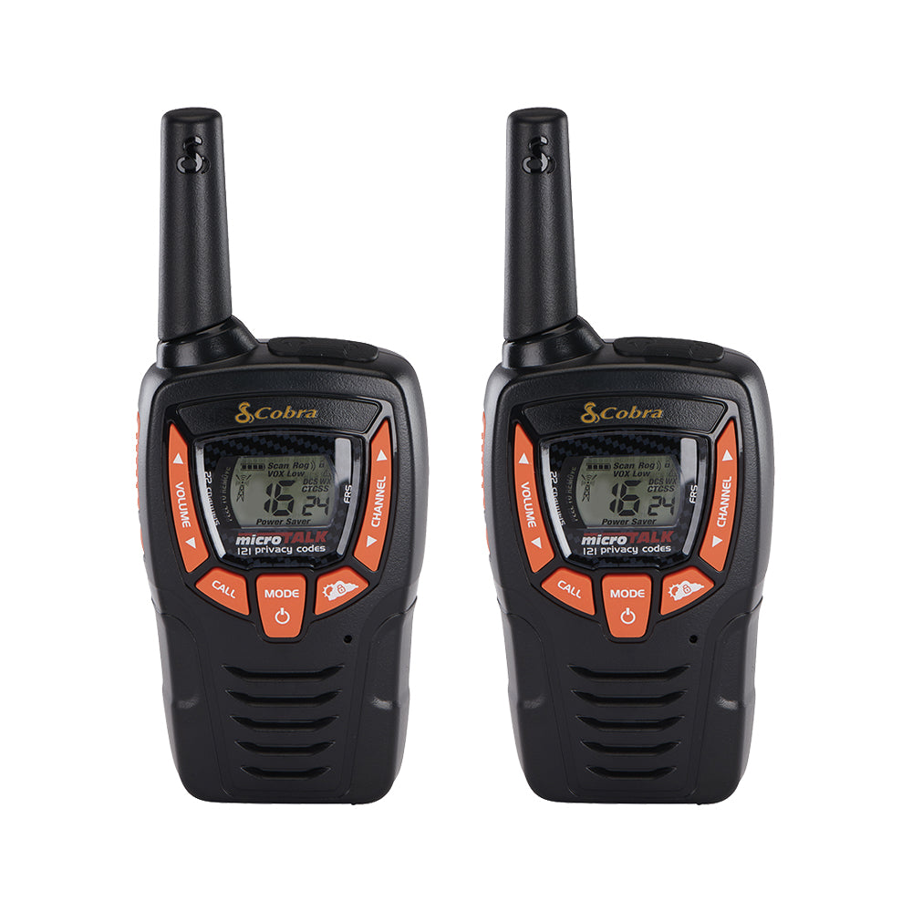 Cobra AM655 Walkie Talkie Coppia 8 km VOX IPX2