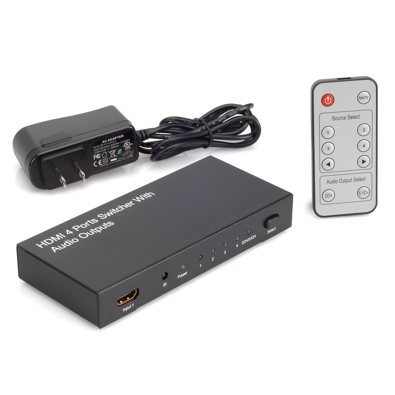 Magnedyne Utility Accessories HDSW-41AUDIO commutatore video 4 porte