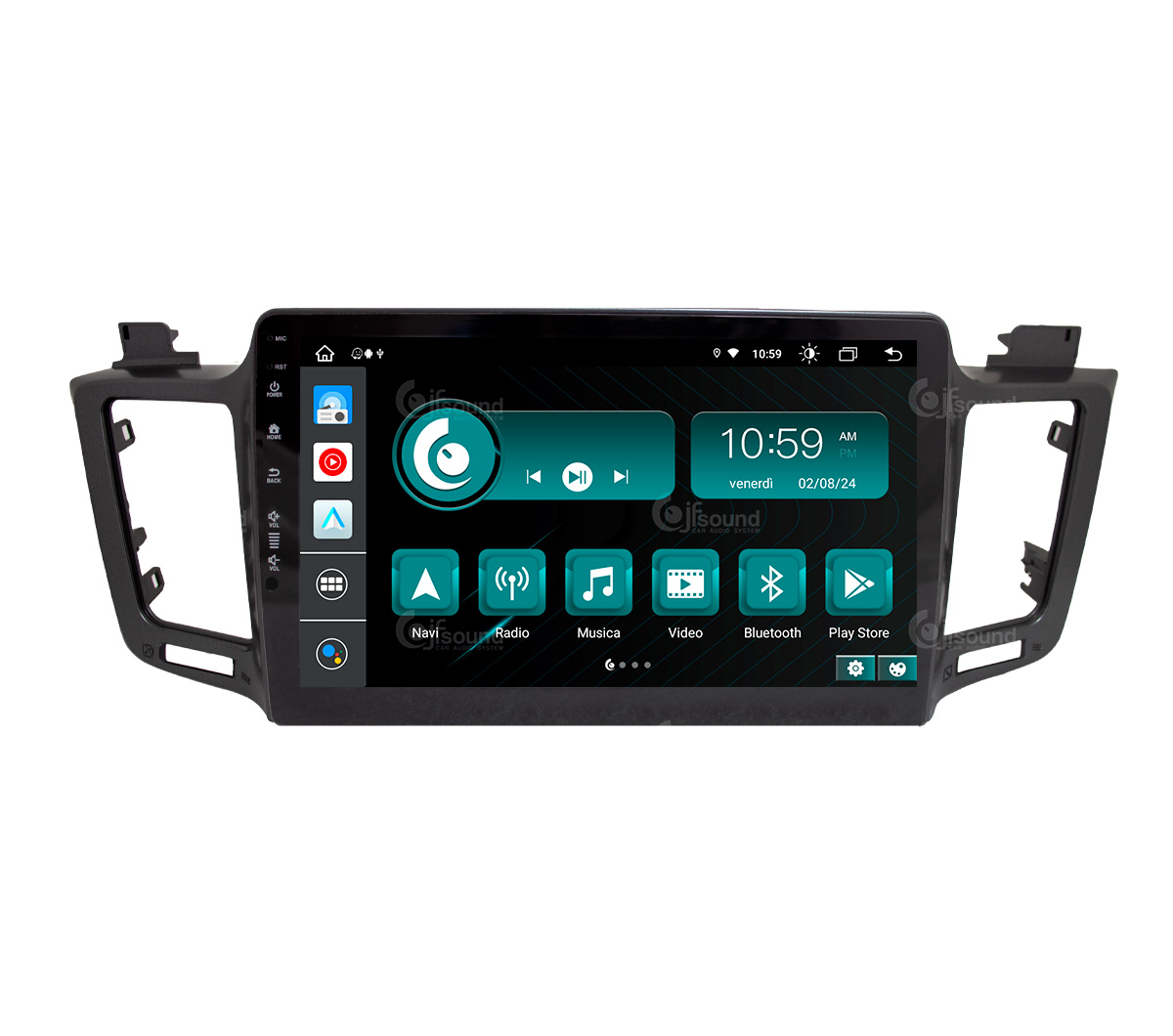 JFSound X9C-PRO JF-031TR4-X9C-1-PRO autoradio Toyota RAV4 4G