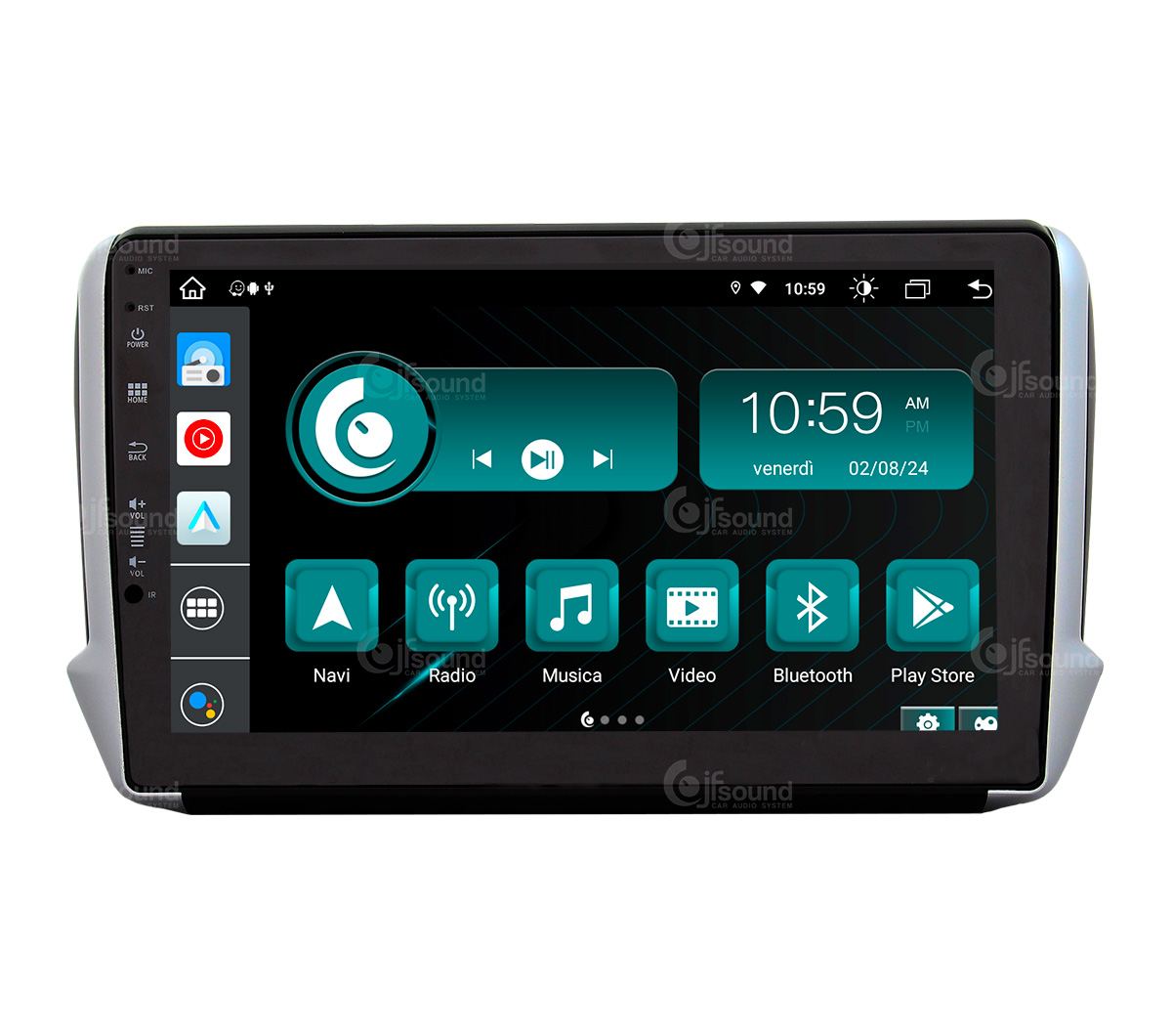 JFSound X9C-PRO JF-231P8-X9C-PRO autoradio Peugeot 208/2008 4G