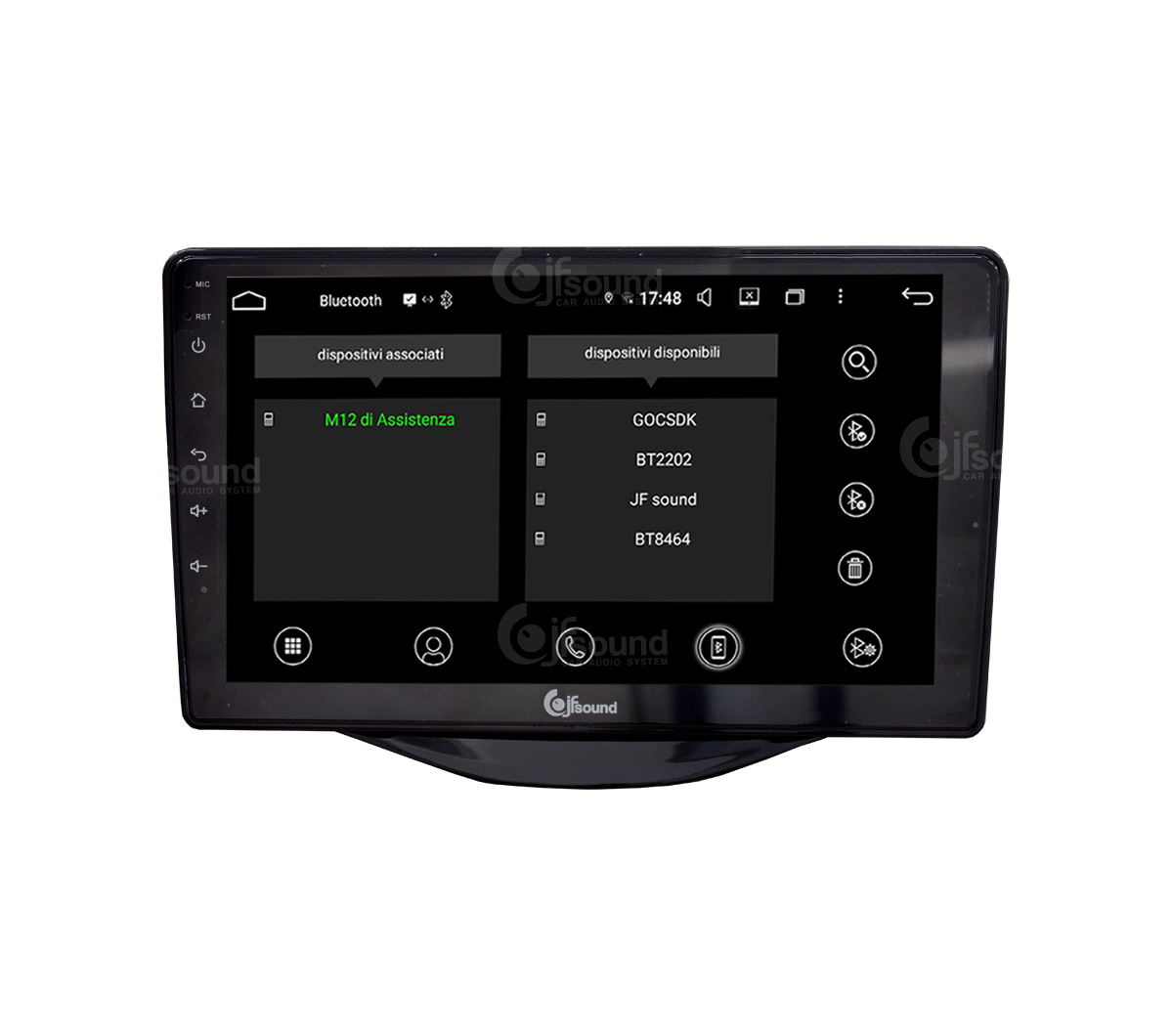 JFSound UP-PRO JF-139TA-UP-PRO autoradio Toyota Aygo Citroen C1