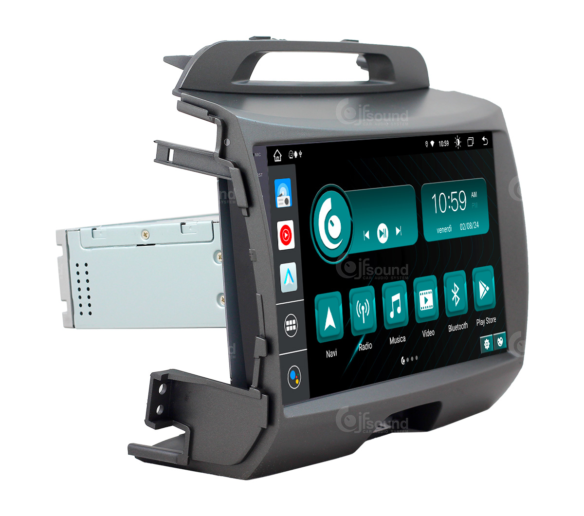 JFSound X9C-PRO JF-031KS-X9C-1-PRO autoradio per Kia Sportage 4G