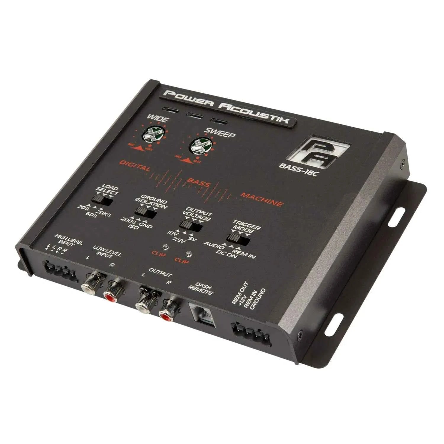 Power Acoustik BASS-18C processore bassi restoration auto