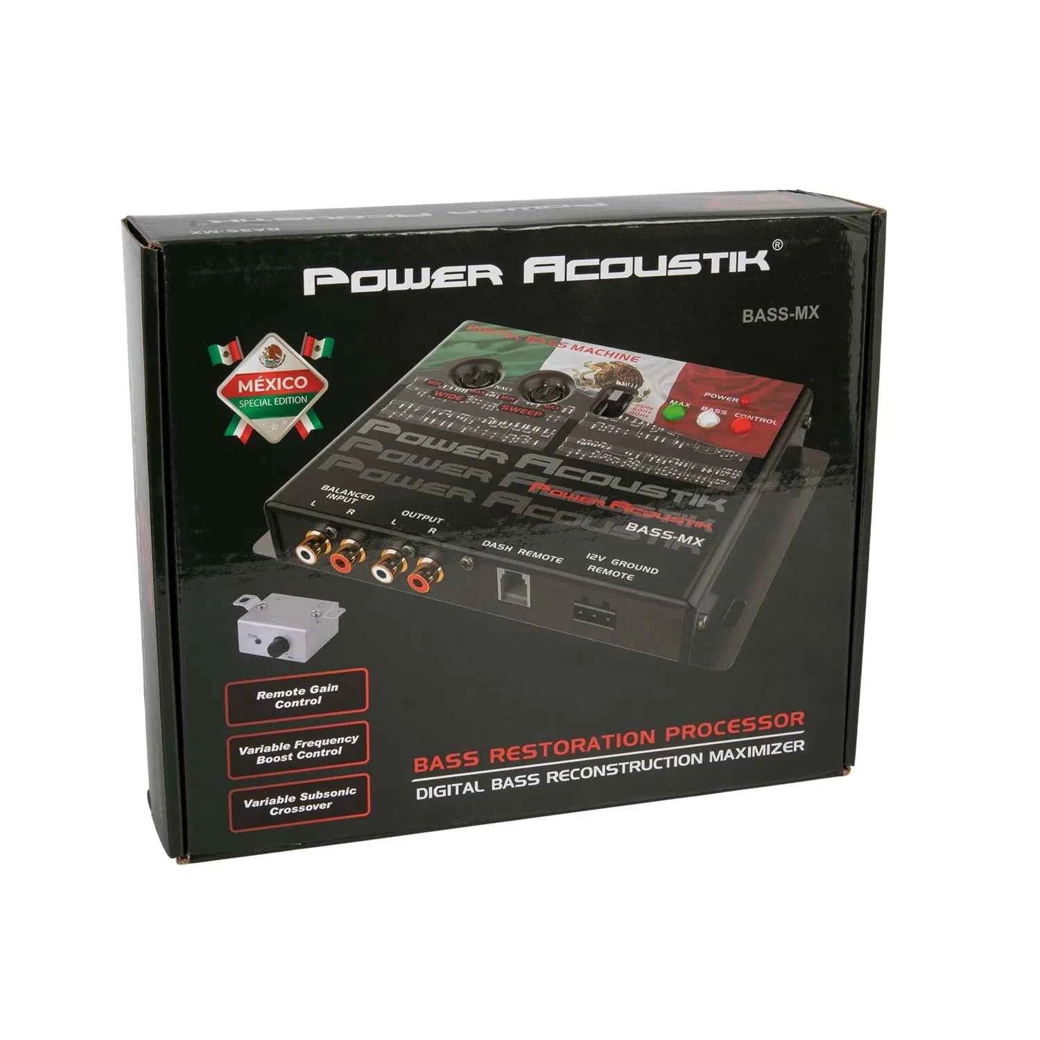 Power Acoustik BASS-MX processore bassi auto boost