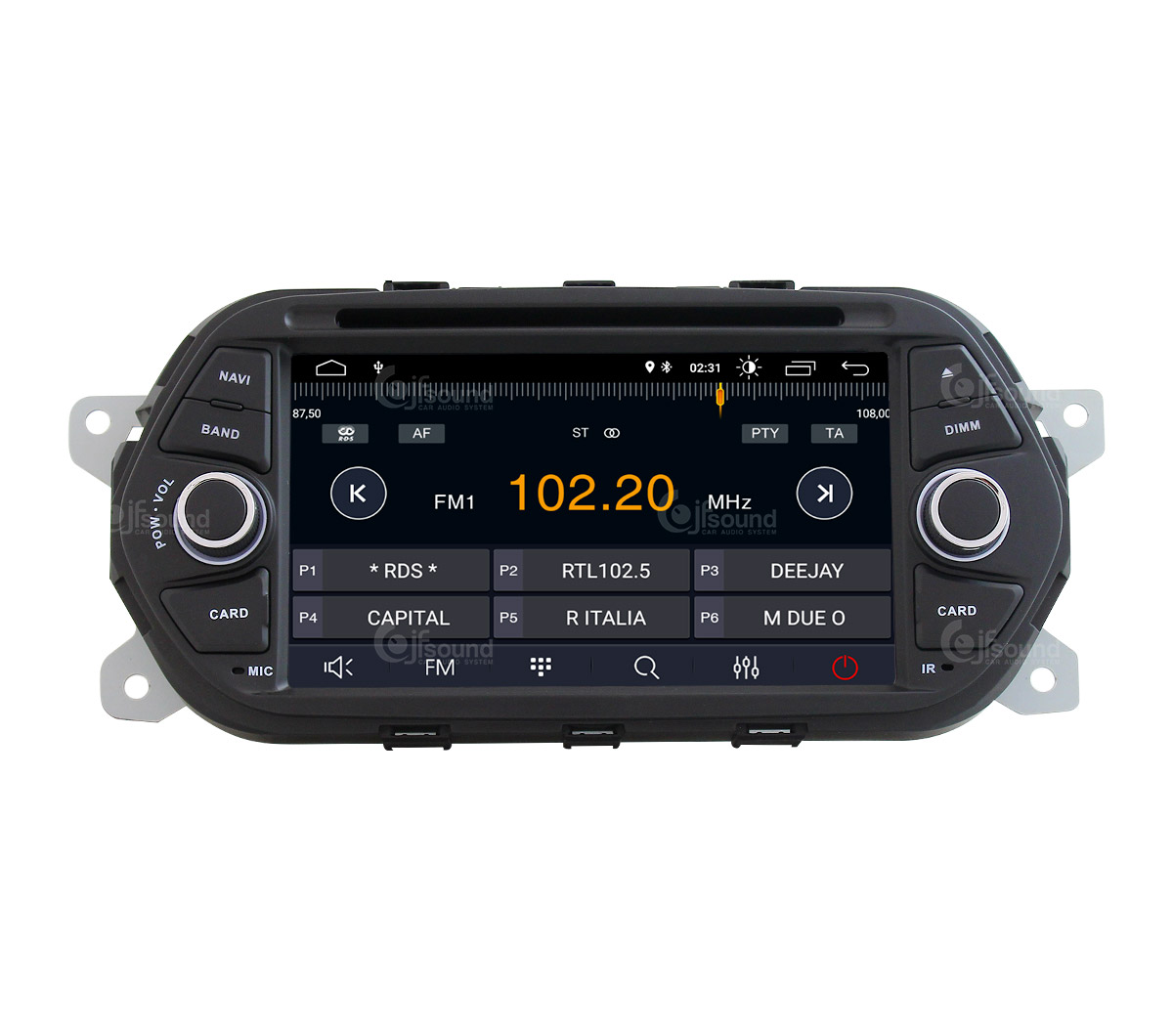 JFSound X7C-PRO JF-037FE-X7C-PRO autoradio Android Tipo con DSP