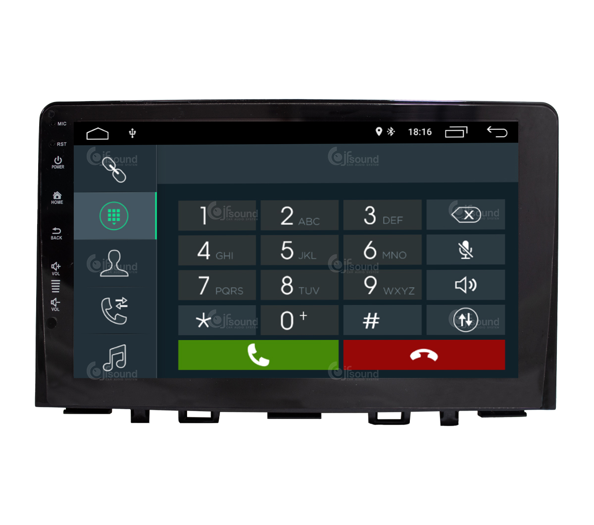 JFSound JF-039KR-X7C-PRO autoradio Android per Kia Rio Stonic DSP