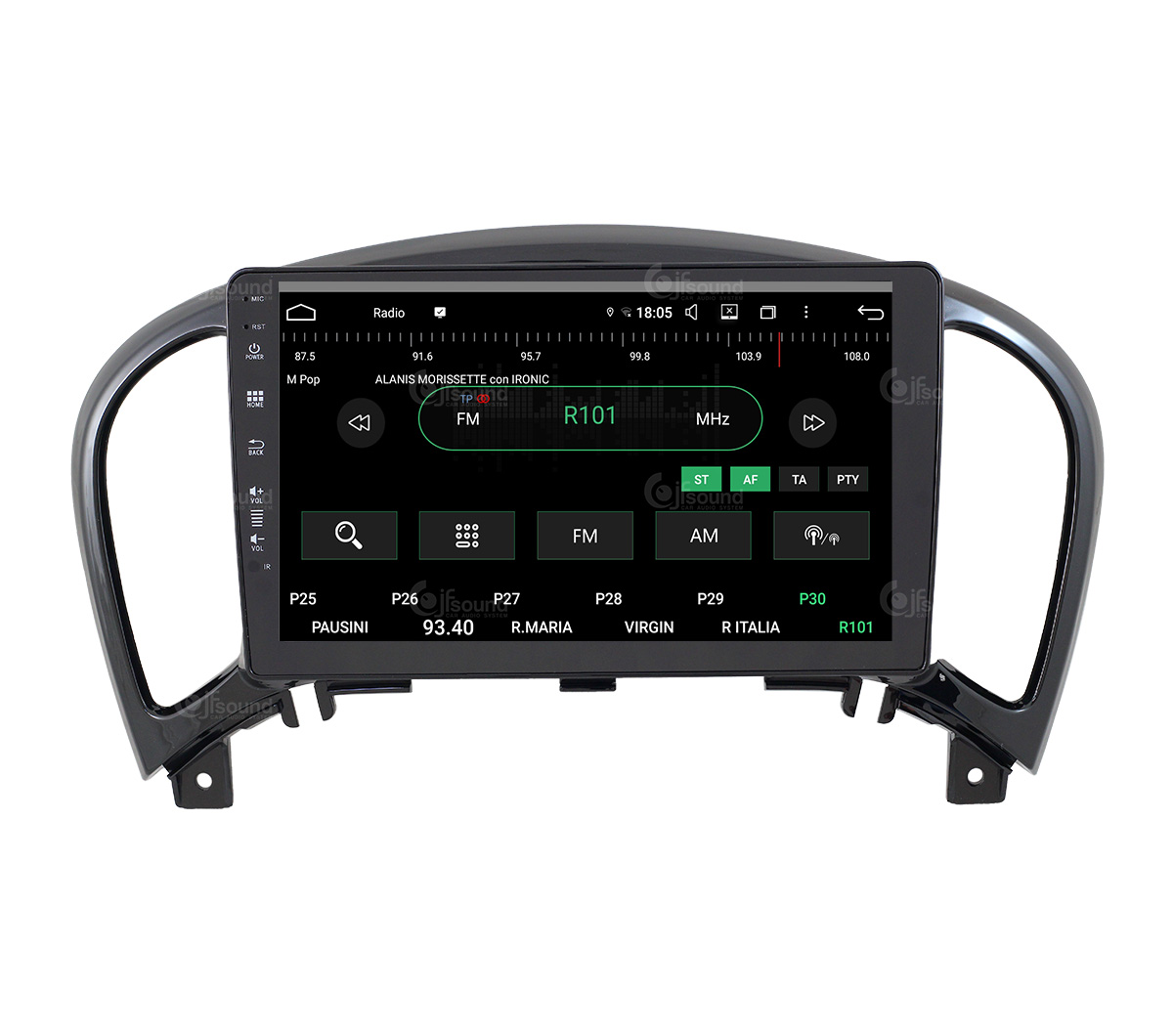 JFSound UP-PRO JF-037NJ-UP-1-PRO autoradio Nissan Juke CarPlay