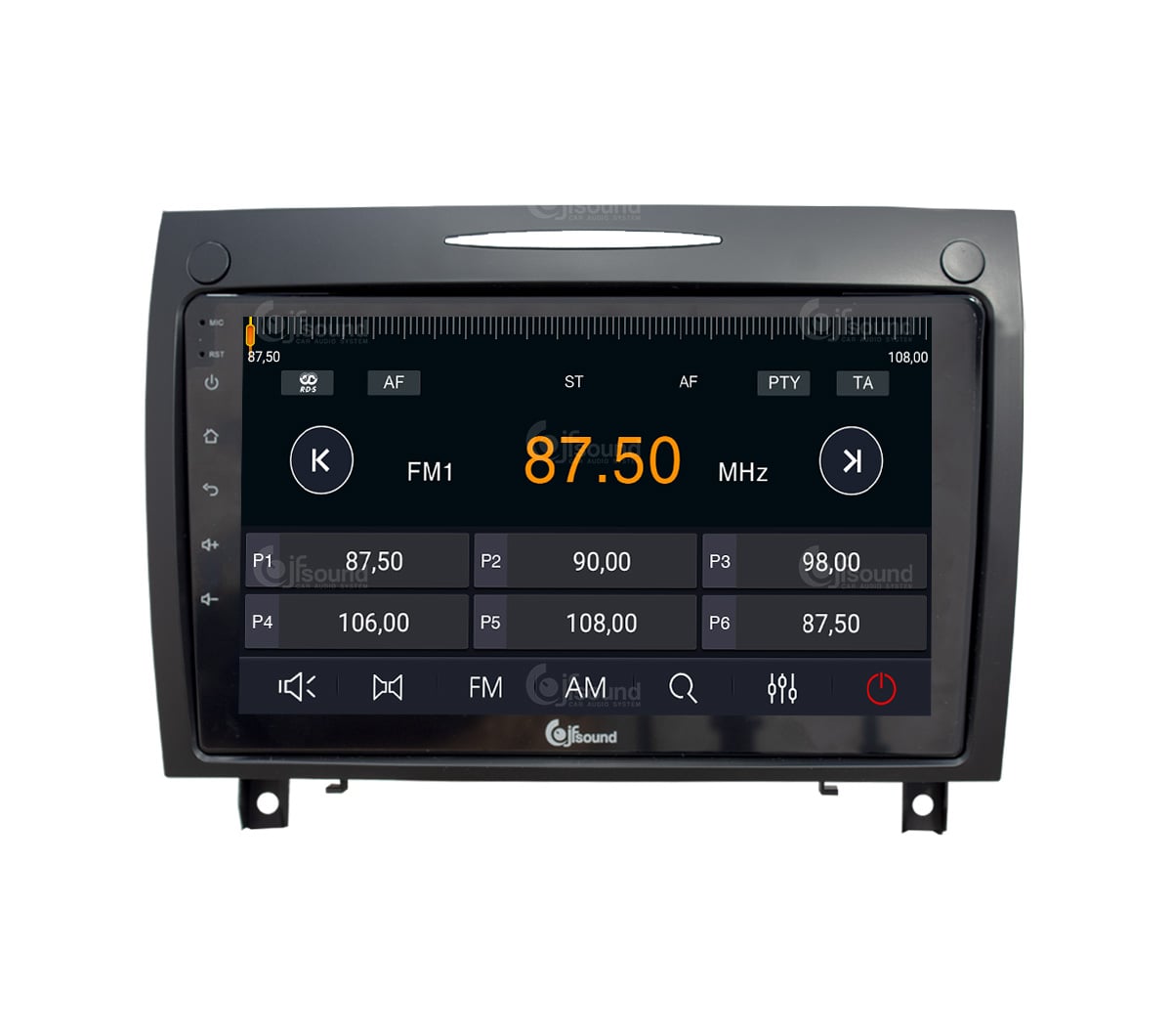 JFSound X9C-PRO JF-039MS-X9C-PRO autoradio Mercedes SLK 4G