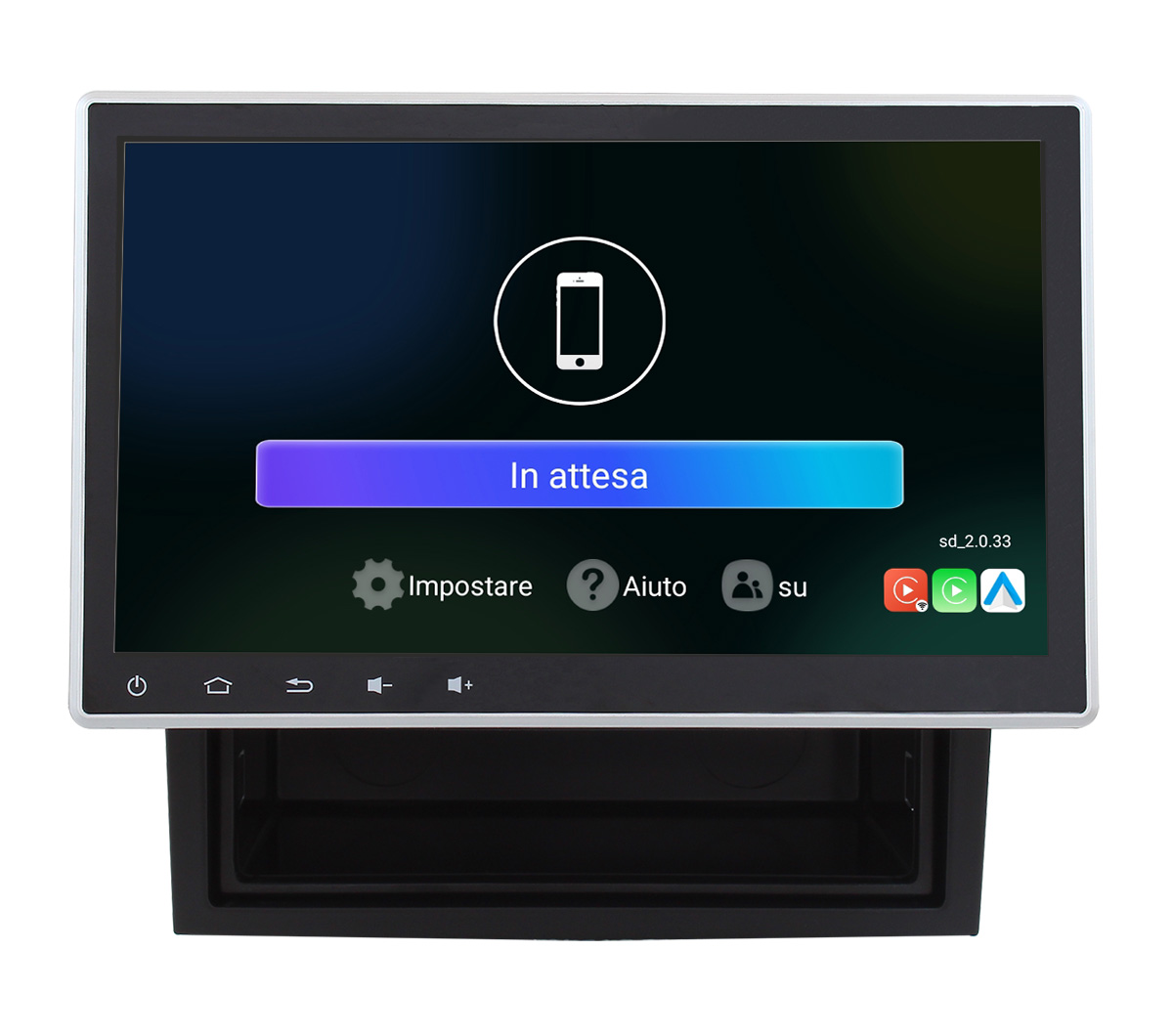 JFSound UP-PRO JF-011 autoradio Android Fiat Ducato VP1 CarPlay