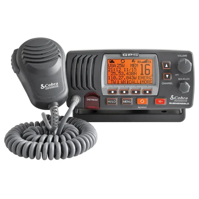 Cobra MRF77B GPS E radio VHF marina fissa GPS DSC 25W