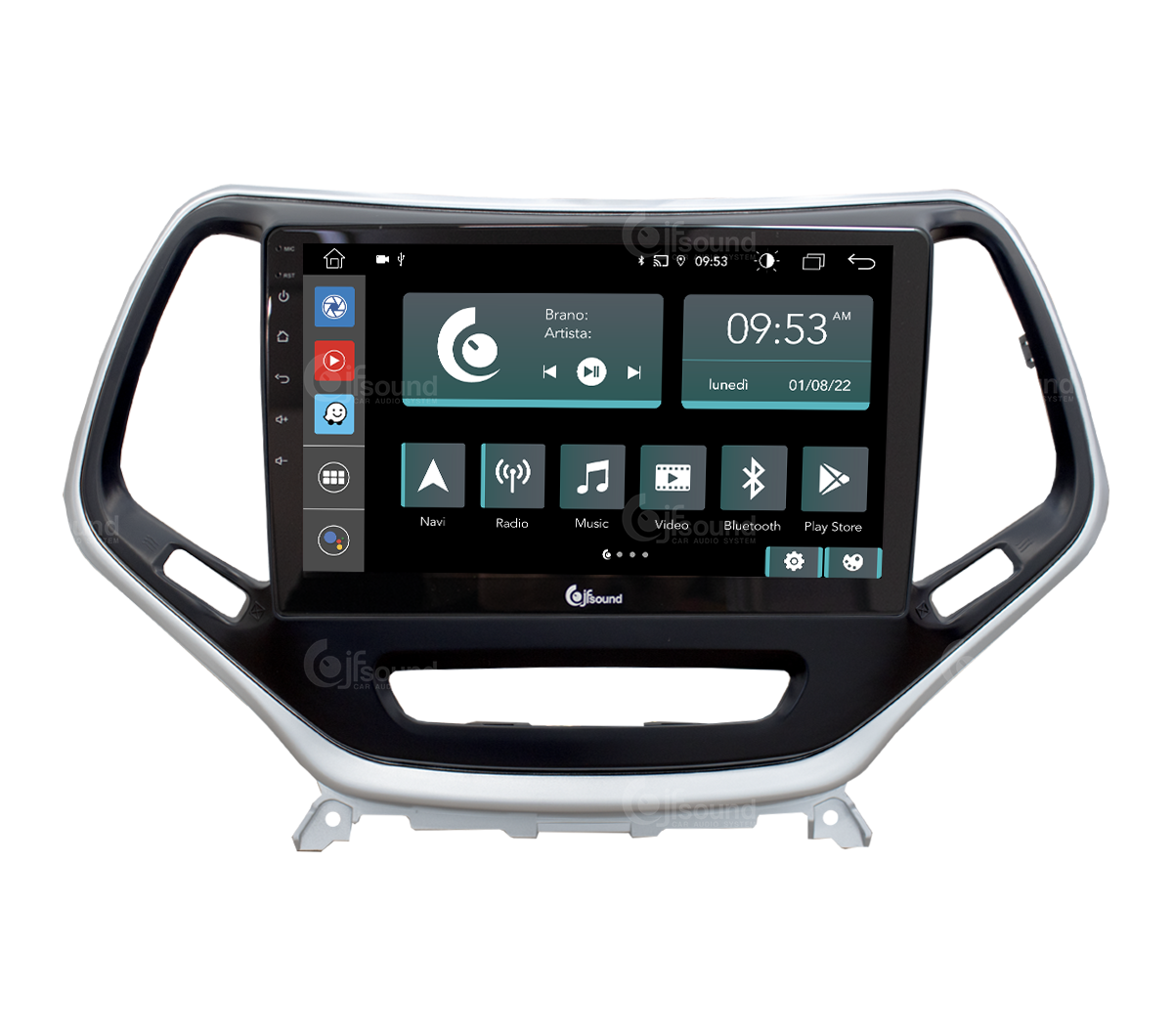 JFSound X9C-PRO JF-031JG-X9C-PRO Autoradio Jeep Cherokee 4G