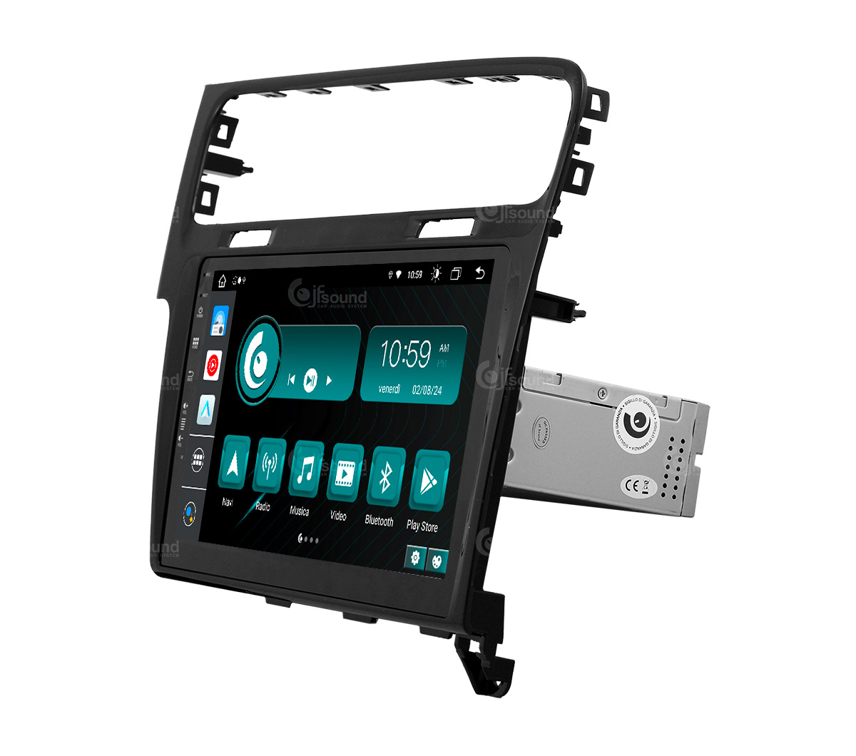 JFSound X9C-PRO JF-031W7-X9C-PRO autoradio Golf 7 4G retrocamera