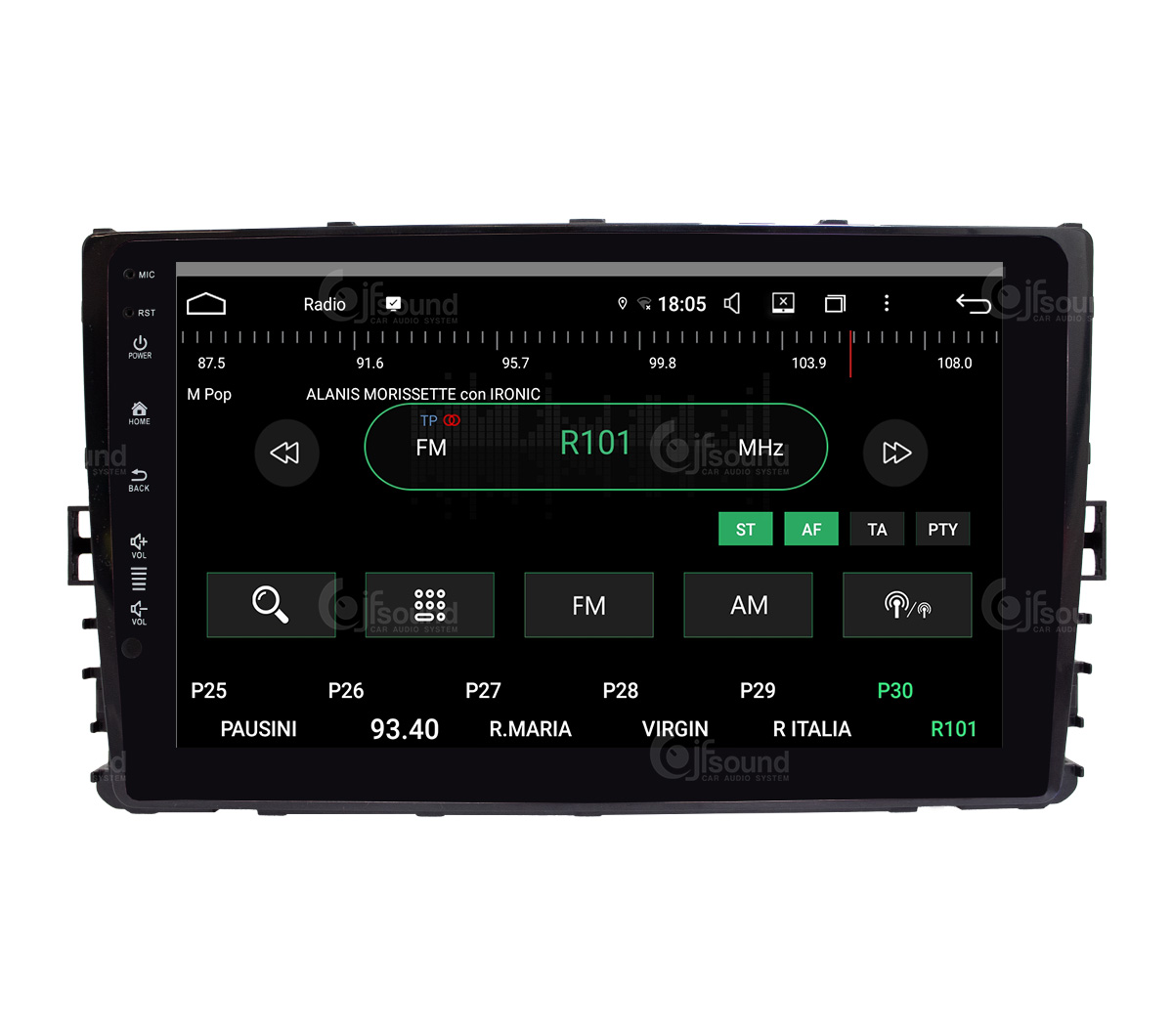 JFSound UP-PRO JF-039WP-UP-PRO autoradio Android Polo CarPlay