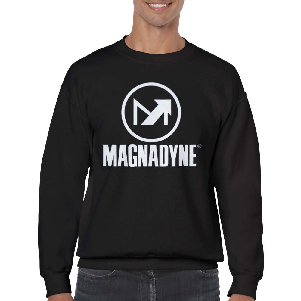 Magnedyne Felpa Girocollo Unisex Cotone Taglia L