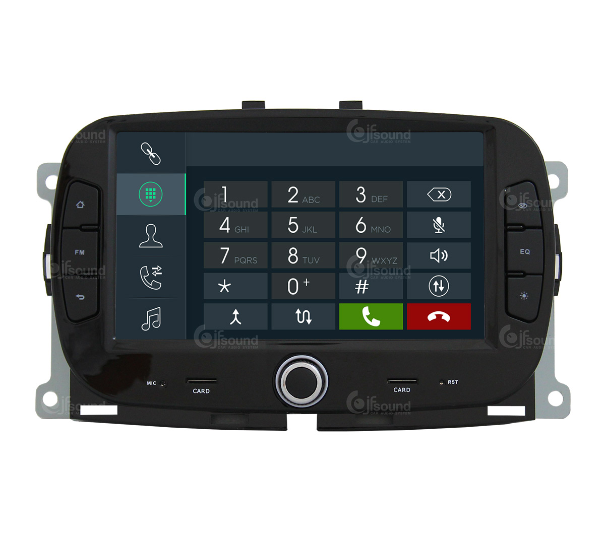JFSound X9C-PRO JF-137F5 Autoradio Android Fiat 500 4G DSP