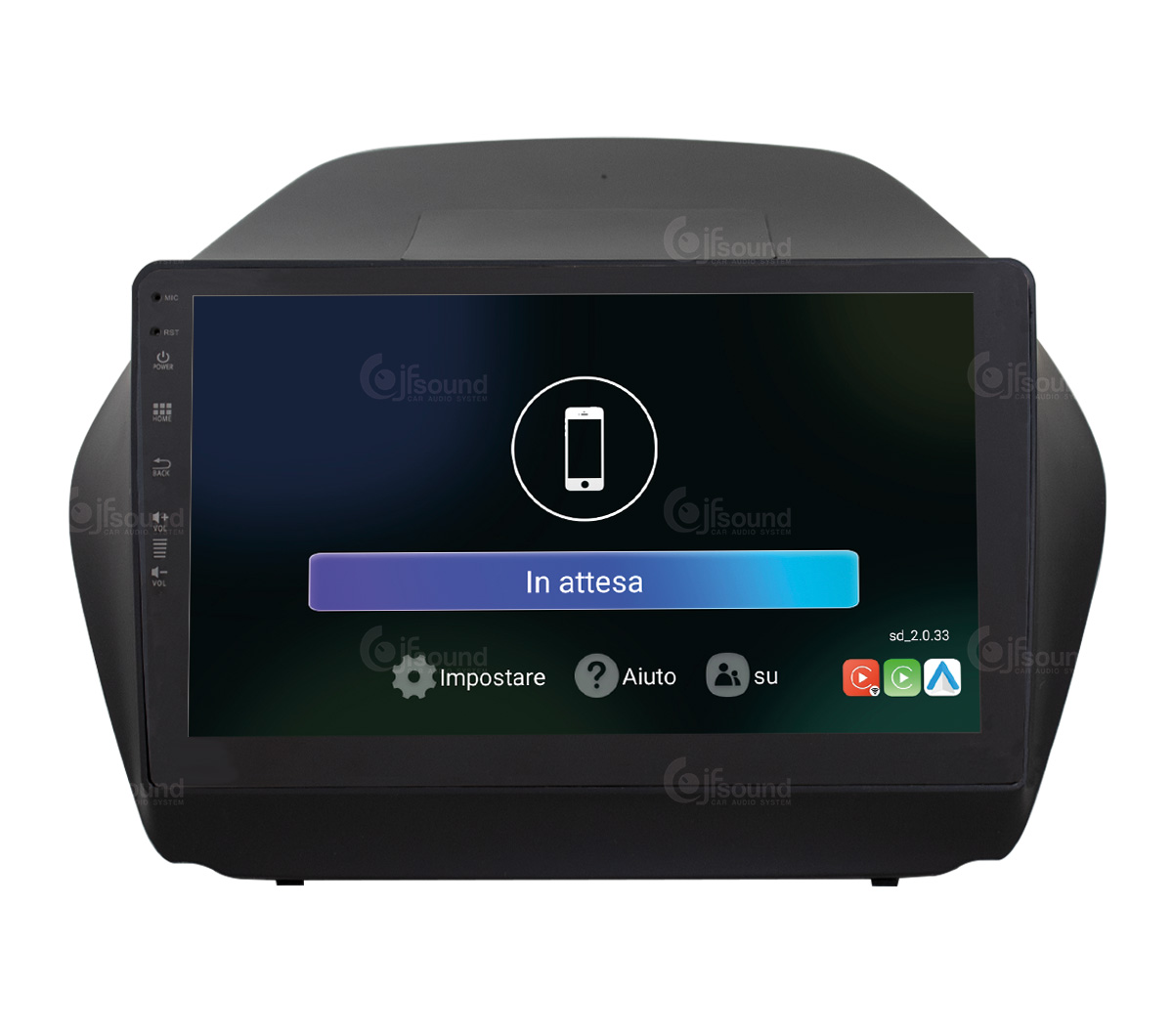 JFSound UP-PRO JF-031H5 Autoradio IX Android Auto