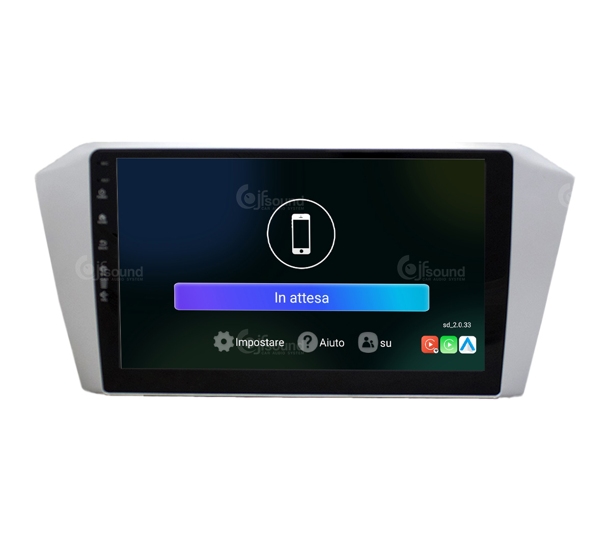 JFSound UP-PRO JF-131WP-UP-PRO autoradio Android Passat wireless