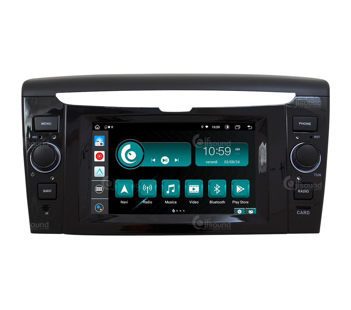 JFSound X9C-PRO JF-032LY autoradio Ypsilon 4G retrocamera